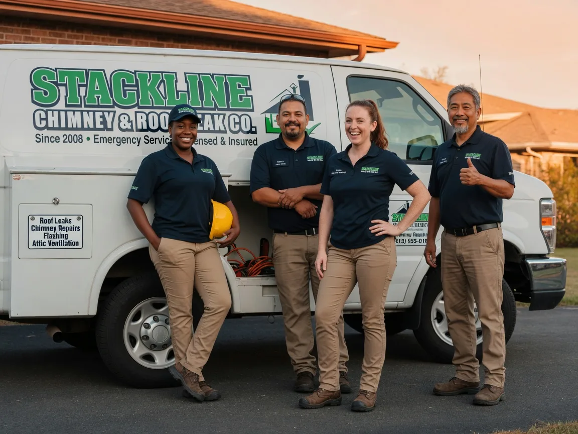 Chimney flashing repair company in Gray, GA
